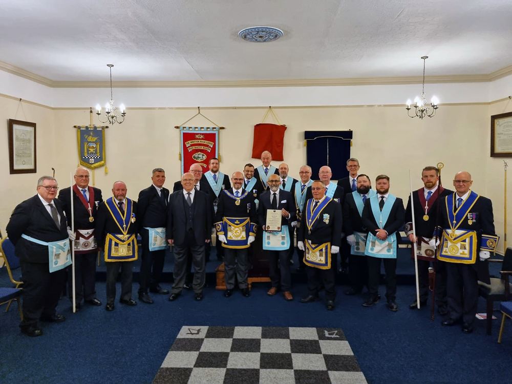 Tahir Yousaf Third Ceremony Provincial Grand Lodge of Cumbria and Westmorland