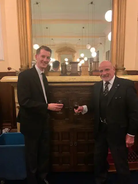 winchester family celebrate 70 years of masonary at Athol Lodge #74 Birmingham